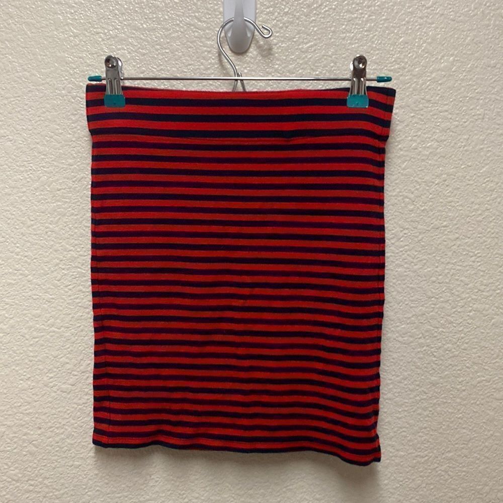 Madewell Striped Mini Skirt XS